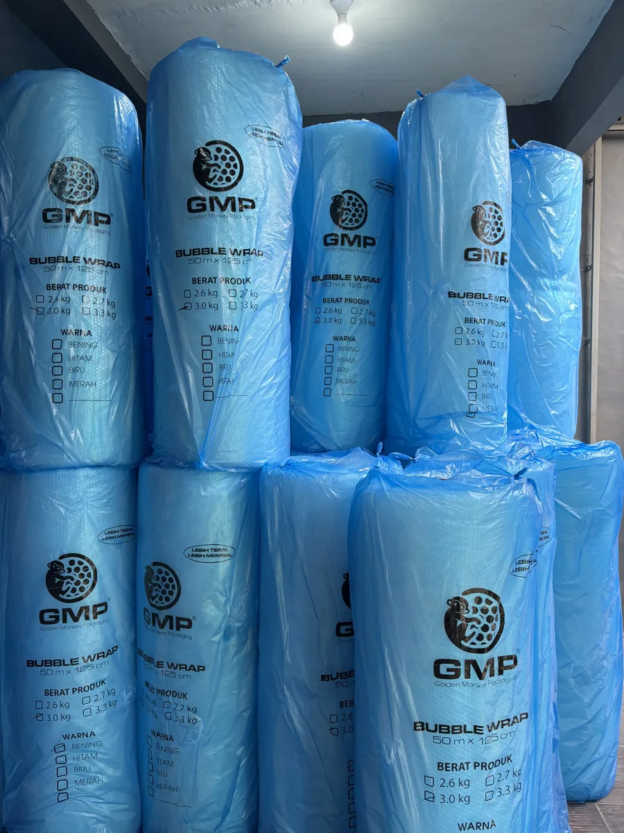Gudang stok bubble wrap GMP Lumajang