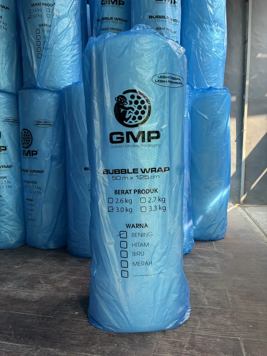 Pasokan bubble wrap roll GMP Lumajang